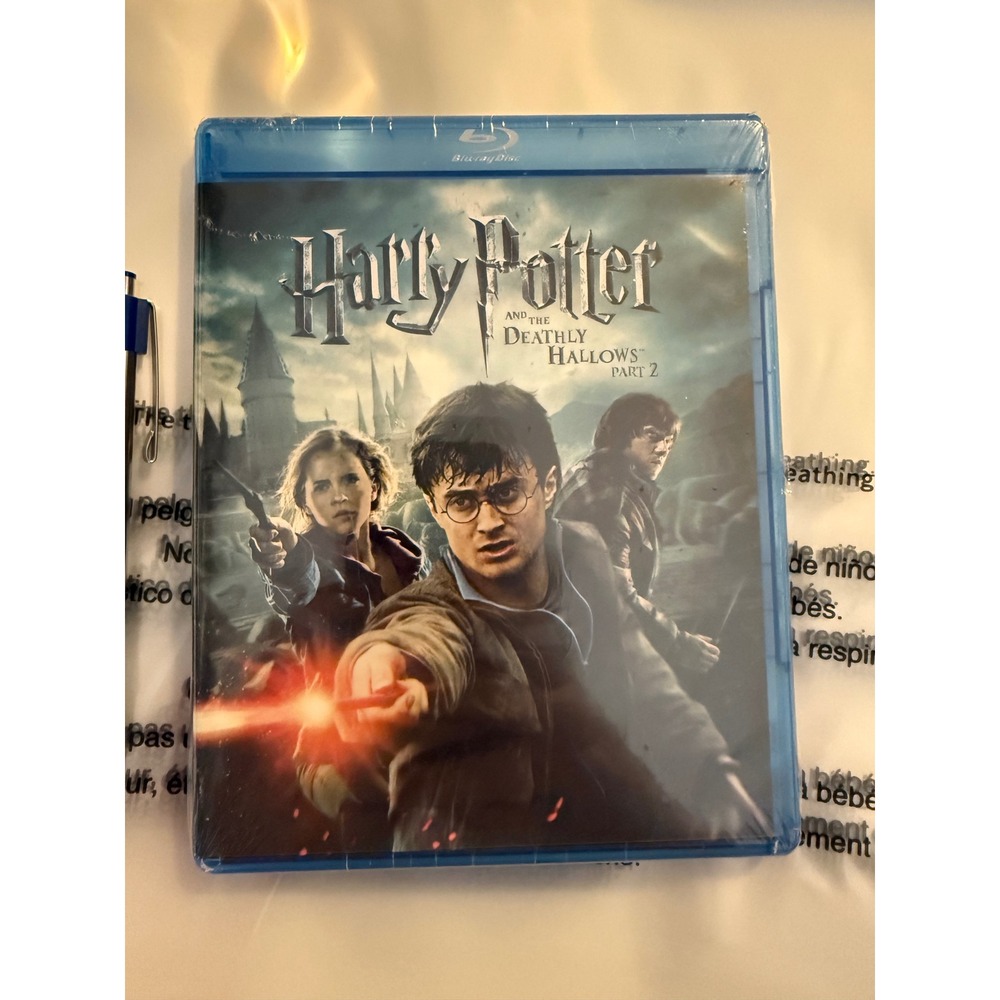 Warner Bros Harry Potter Deathly Hallows Part 2 Blu-ray New Sealed Fantasy Movie
